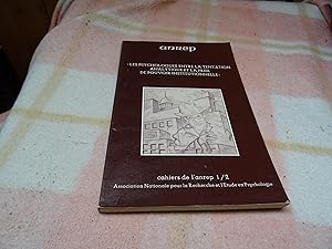 Cahiers De L'Anrep N° 1 - 2 : Les Psychologues Entre La Tentation Analytique Et La Prise De Pouvo...