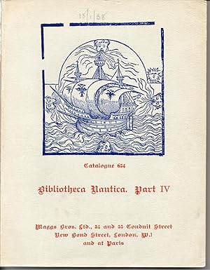 Bibliotheca Nautica Part IV: Books, prints and manuscripts relating to naval battles and the scie...