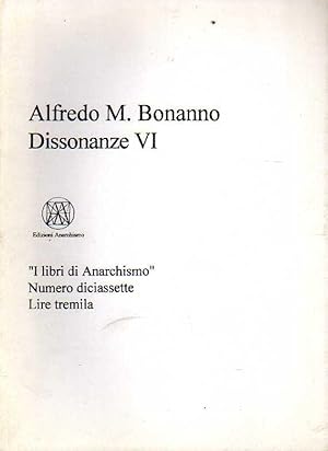 Immagine del venditore per Dissonanze VI venduto da Laboratorio del libro