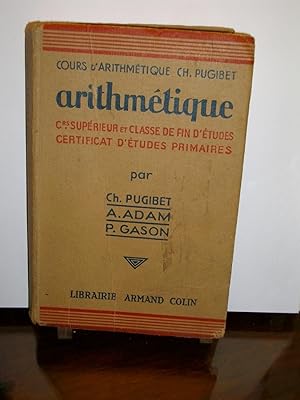 Cours D'arithmétique Ch. Pugibet