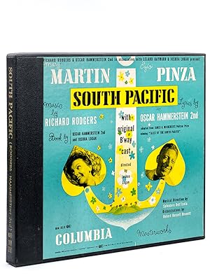 Seller image for Mary Martin & Ezio Pinza South Pacific. With original B'way cast, directed by Joshua Logan, Music by Richard Rodgers, Lyrics by Oscar Hammerstein 2nd for sale by Librairie du Cardinal