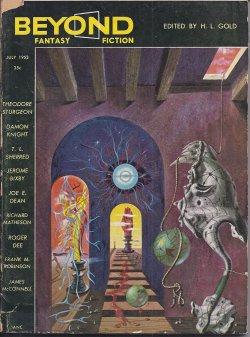 Image du vendeur pour BEYOND Fantasy Fiction: July 1953 mis en vente par Books from the Crypt