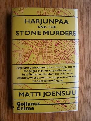 Seller image for Harjunpaa and the Stone Murders for sale by Scene of the Crime, ABAC, IOBA