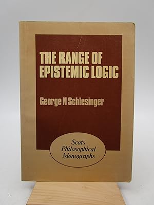 Seller image for Range of Epistemic Logic (Scots Philosophical Monographs) for sale by Shelley and Son Books (IOBA)