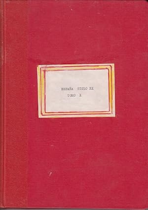 Immagine del venditore per ESPAA SIGLO XX (La crisis de febrero de 1931; Un rey al exilio; Madrid, estado de guerra) venduto da Librera Vobiscum