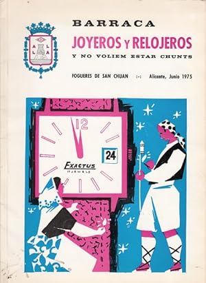 Seller image for LLIBRET BARRACA JOYEROS Y RELOJEROS, Y NOVOLIEM ESTAR CHUNTS. 1975 for sale by Librera Vobiscum