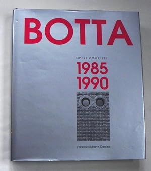 Bild des Verkufers fr Mario Botta. Opere complete, 1985-1990, 2. zum Verkauf von Antiquariat Im Seefeld / Ernst Jetzer