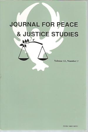 Seller image for Journal for Peace and Justice Studies Volume 12, Number 2 for sale by Bookfeathers, LLC