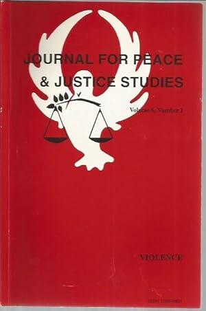 Seller image for Journal for Peace and Justice Studies, Volume 8, Number 1: Violence for sale by Bookfeathers, LLC