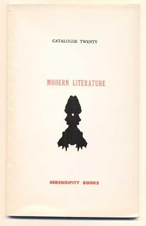 Serendipity Books Catalogue Twenty: Modern Literature