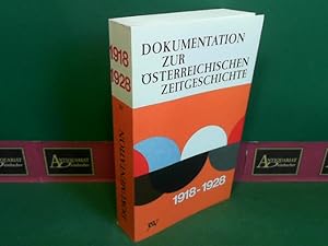 Bild des Verkufers fr Dokumentation zur sterreichischen Zeitgeschichte 1918-1928. zum Verkauf von Antiquariat Deinbacher