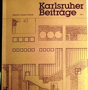 Bild des Verkufers fr Karlsruher Beitrge Nr.3 : Heinrich-Hbsch-Schule zum Verkauf von Herr Klaus Dieter Boettcher