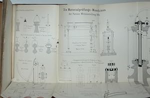Bild des Verkufers fr Material-Prfungs-Maschinen der Pariser Weltausstellung im Jahre 1878. zum Verkauf von Antiquariat  Braun