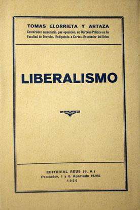 Imagen del vendedor de Liberalismo a la venta por Laila Books