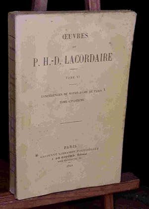 Seller image for CONFERENCES DE NOTRE-DAME DE PARIS - TOME CINQUIEME for sale by Livres 113