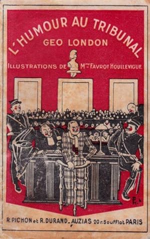 Seller image for L'humour au tribunal for sale by Librairie l'Aspidistra