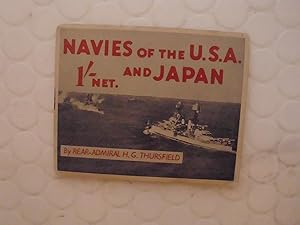 Image du vendeur pour NAVIES OF THE USA AND JAPAN (A FIRST PRINTING) mis en vente par S.Carter