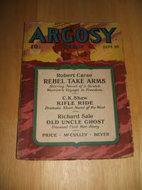 Imagen del vendedor de Argosy Weekly September 28, 1940 a la venta por biblioboy