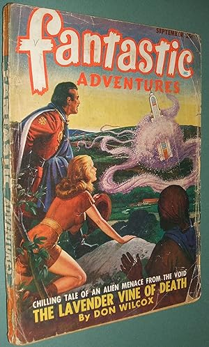 Imagen del vendedor de Fantastic Adventures September 1948 Volume 10 Number 9 Photos in this listing are of the book that is offered for sale a la venta por biblioboy