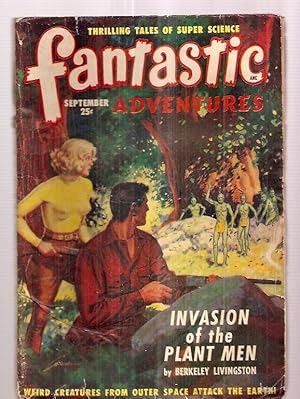 Seller image for Fantastic Adventures September 1949 Volume 11 Number 9 for sale by biblioboy