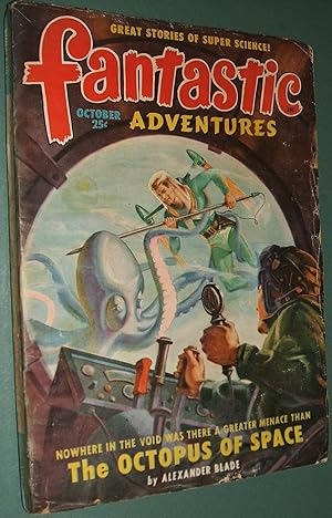 Imagen del vendedor de Fantastic Adventures October 1949 // The Photos in this listing are of the book that is offered for sale a la venta por biblioboy