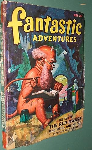 Bild des Verkufers fr Fantastic Adventures for May 1947 // The Photos in this listing are of the magazine that is offered for sale zum Verkauf von biblioboy