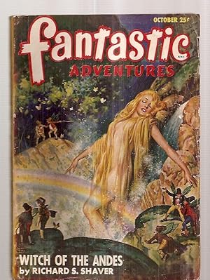 Seller image for Fantastic Adventures October 1947 Volume 9 Number 6 for sale by biblioboy