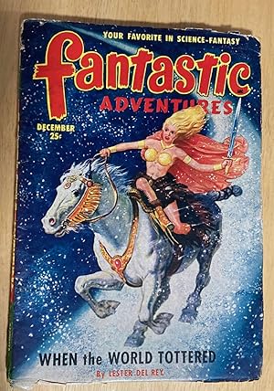 Bild des Verkufers fr Fantastic Adventures December 1950 Volume 12 Number 12 zum Verkauf von biblioboy