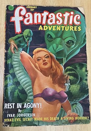 Imagen del vendedor de Fantastic Adventures January 1952 a la venta por biblioboy