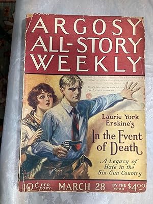 Seller image for Argosy All-story Weekly March 28, 1925 Volume CLXVII Number 5 for sale by biblioboy