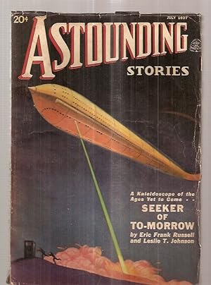Immagine del venditore per Astounding Stories July 1937 Volume XIX Number 5 venduto da biblioboy