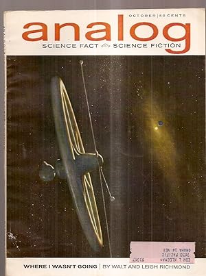 Imagen del vendedor de Analog Science Fact and Science Fiction Magazine October 1963 Vol. LXXII No. 2 a la venta por biblioboy