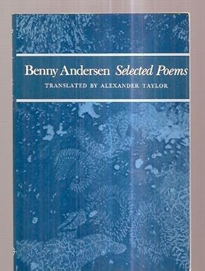 Image du vendeur pour Benny Andersen Selected Poems mis en vente par biblioboy