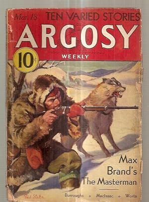 Image du vendeur pour Argosy March 18, 1933 Volume 237 Number 1 mis en vente par biblioboy