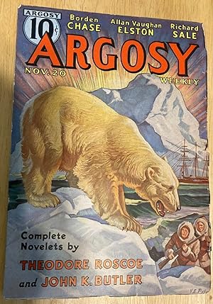 Imagen del vendedor de Argosy November 20, 1937 Volume 277 Number 4 a la venta por biblioboy