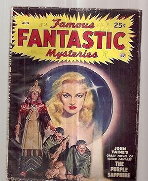 Image du vendeur pour Famous Fantastic Mysteries August 1948 Vol. 9 No. 2 mis en vente par biblioboy