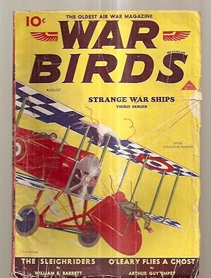 Bild des Verkufers fr War Birds August 1933 Vol. 22 Whole No. 65 zum Verkauf von biblioboy