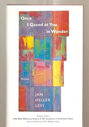 Seller image for Once I Gazed at You in Wonder: Poems for sale by biblioboy