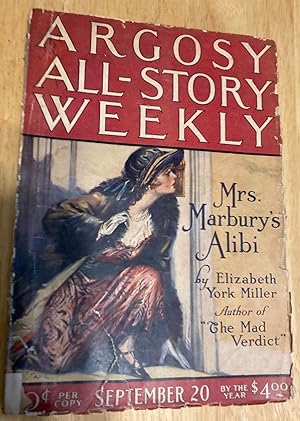 Argosy All-Story Weekly September 20, 1924 Volume CLXIII Number 2