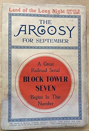 Immagine del venditore per The Argosy September 1905 Vol. XLIX No. 2 venduto da biblioboy