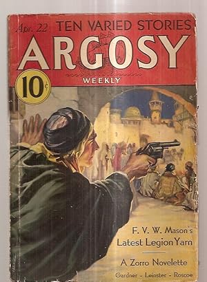 Seller image for Argosy April 22, 1933 Volume 237 Number 6 for sale by biblioboy