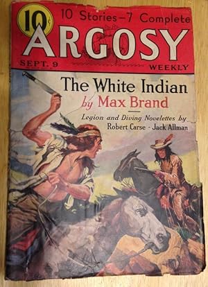 Bild des Verkufers fr Argosy September 9, 1933 Volume 241 Number 1 zum Verkauf von biblioboy