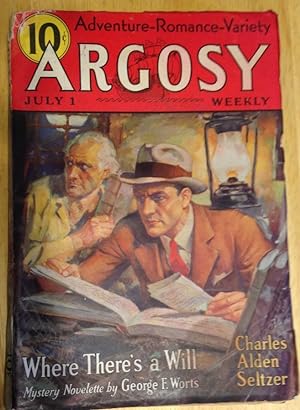 Image du vendeur pour Argosy July 1, 1933 Volume 239 Number 4 mis en vente par biblioboy