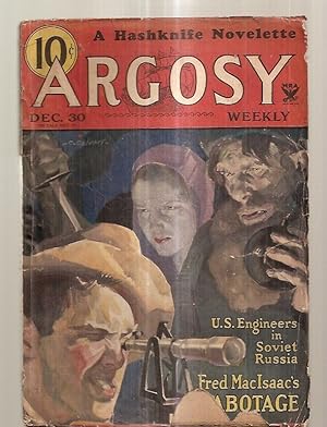 Argosy December 30, 1933 Volume 243 Number 5 ["The Outlaws of Mars"]
