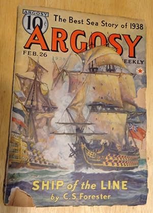 Image du vendeur pour Argosy Weekly February 26, 1938 Volume 279 Number 6 mis en vente par biblioboy