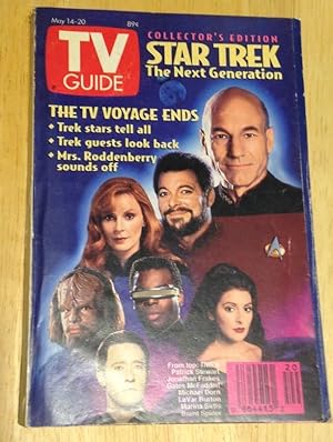 TV Guide May 14-20 1994 Collector's Edition Star Trek the Next Generation Vol. 42 N0. 20 Issue #2146