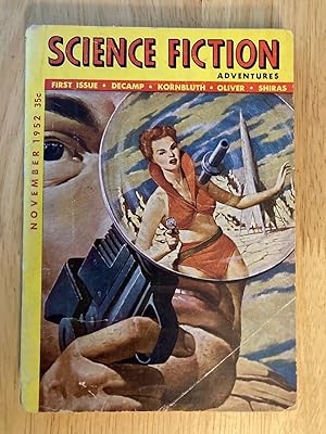 Bild des Verkufers fr Science Fiction Adventures Magazine November 1952 Vol. 1 No. 1 zum Verkauf von biblioboy