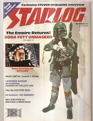 Imagen del vendedor de Starlog September 1981 Number 50 a la venta por biblioboy