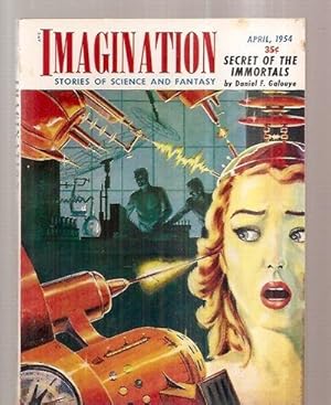 Image du vendeur pour IMAGINATION: STORIES OF SCIENCE AND FANTASY APRIL 1954 VOLUME 5 NUMBER 4 mis en vente par biblioboy