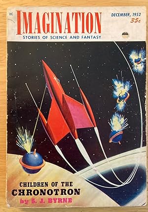 Bild des Verkufers fr Imagination: Stories of Science and Fantasy December 1952 Volume 3 Number 7 zum Verkauf von biblioboy